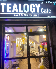 Tealogy Cafe Mukherjee Nagar Delhi